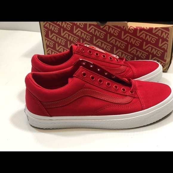 VANS Old Skool waffle Wall Racing Red/true Shoes 9 - Picture 12 of 14